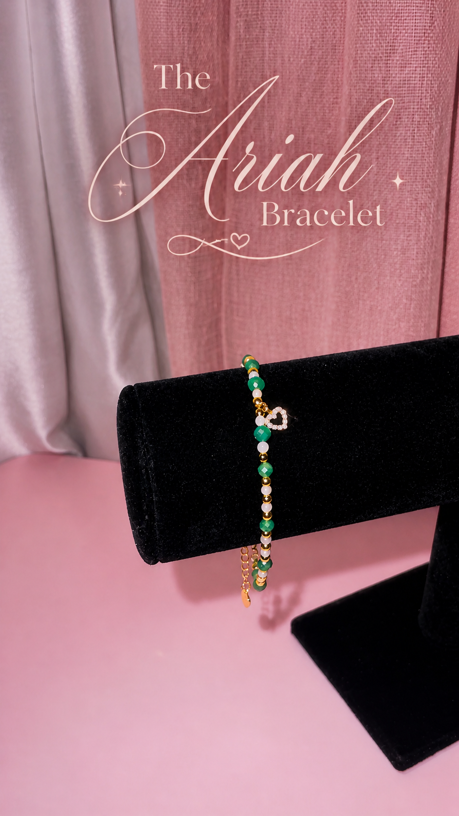 The Ariah Set ✨ Emerald, Green Aventurine & Pearl Jewelry Set