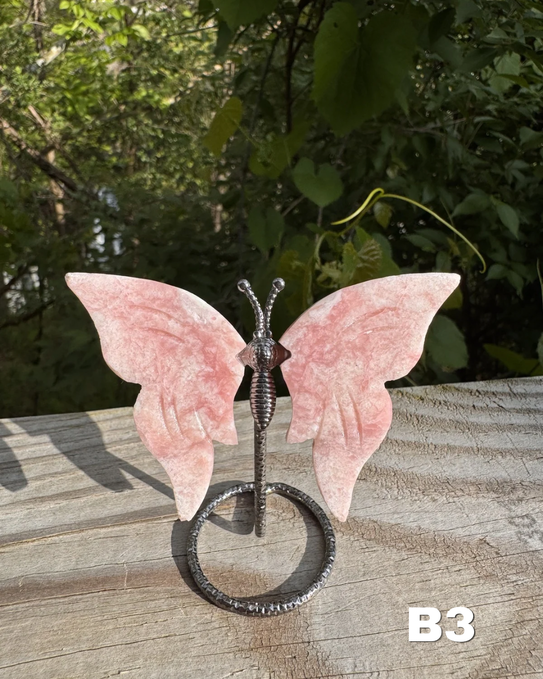 Pink Opal Butterfly