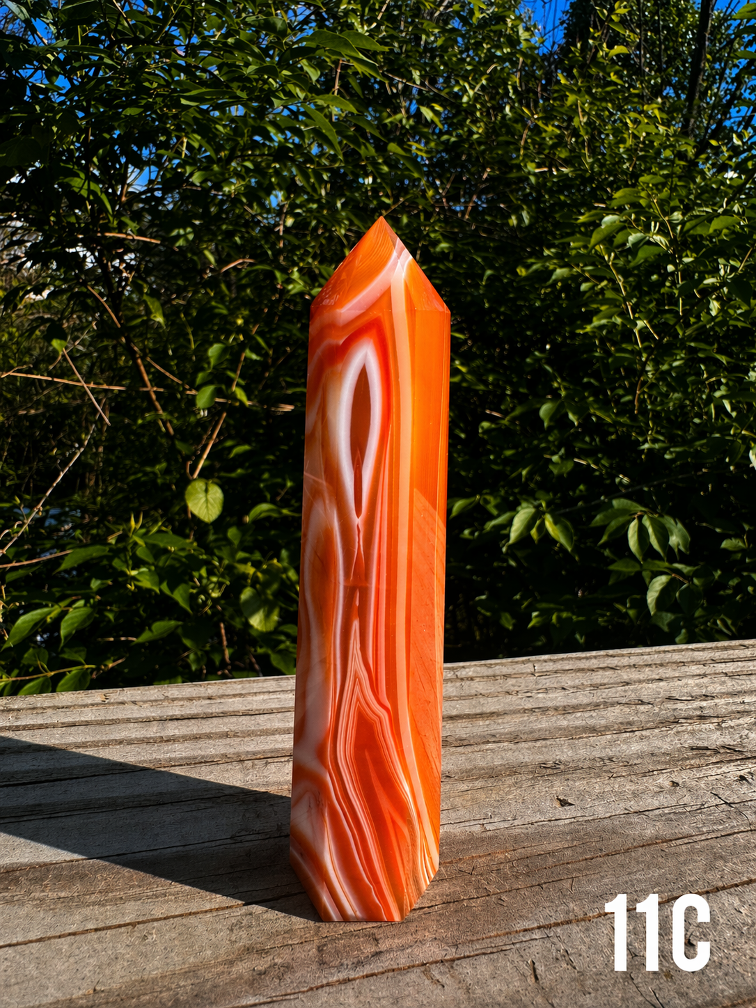 Ember Glow Carnelian Tower