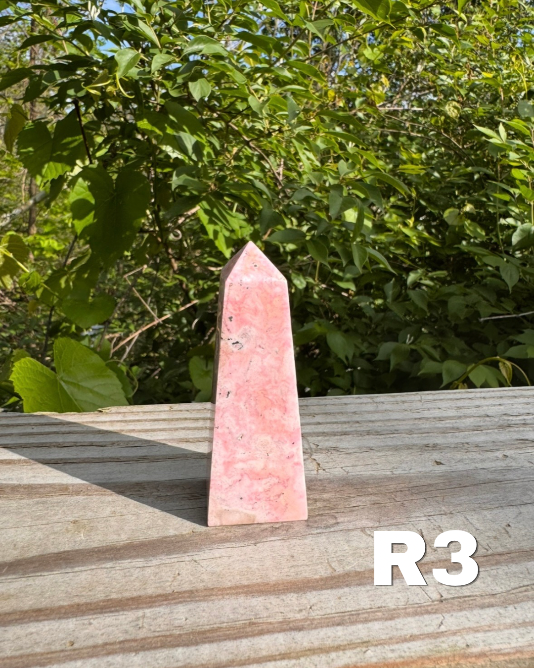 Pink Rhodonite Towers