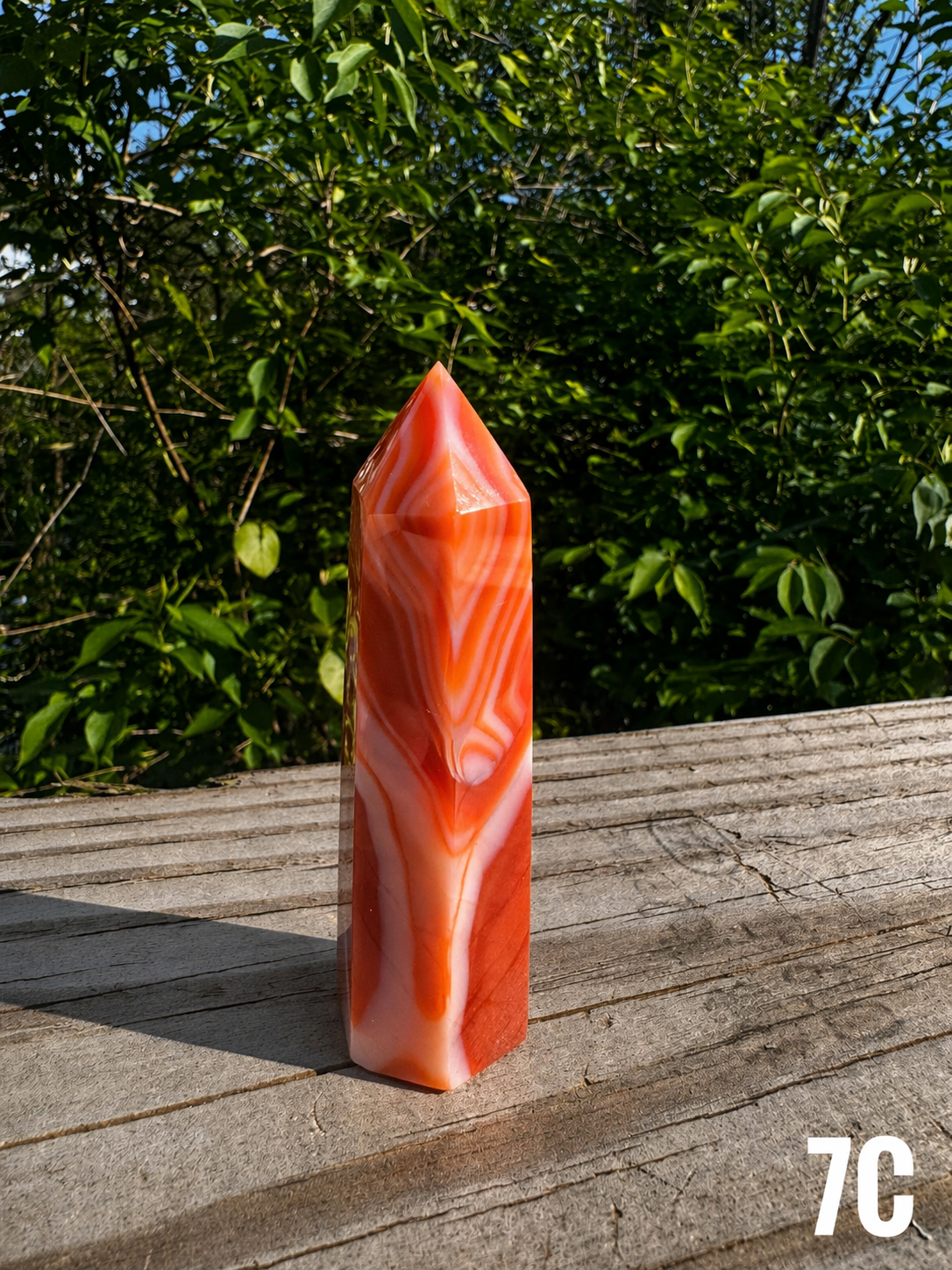 Ember Glow Carnelian Tower