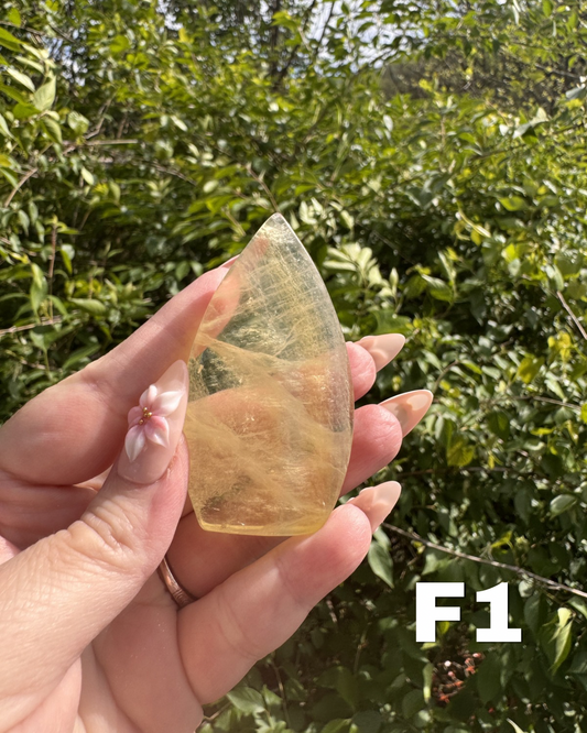 Aurora Fire Fluorite Point