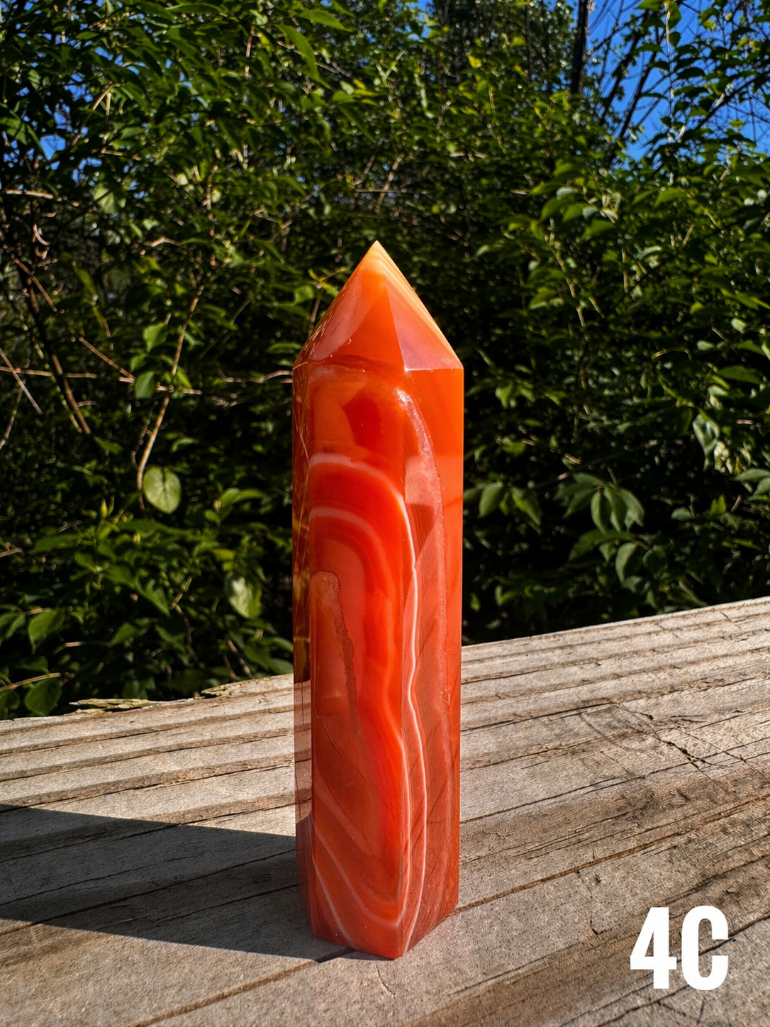 Ember Glow Carnelian Tower