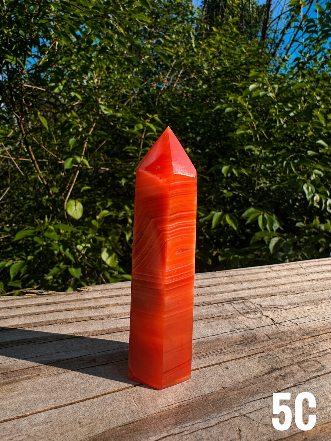 Ember Glow Carnelian Tower