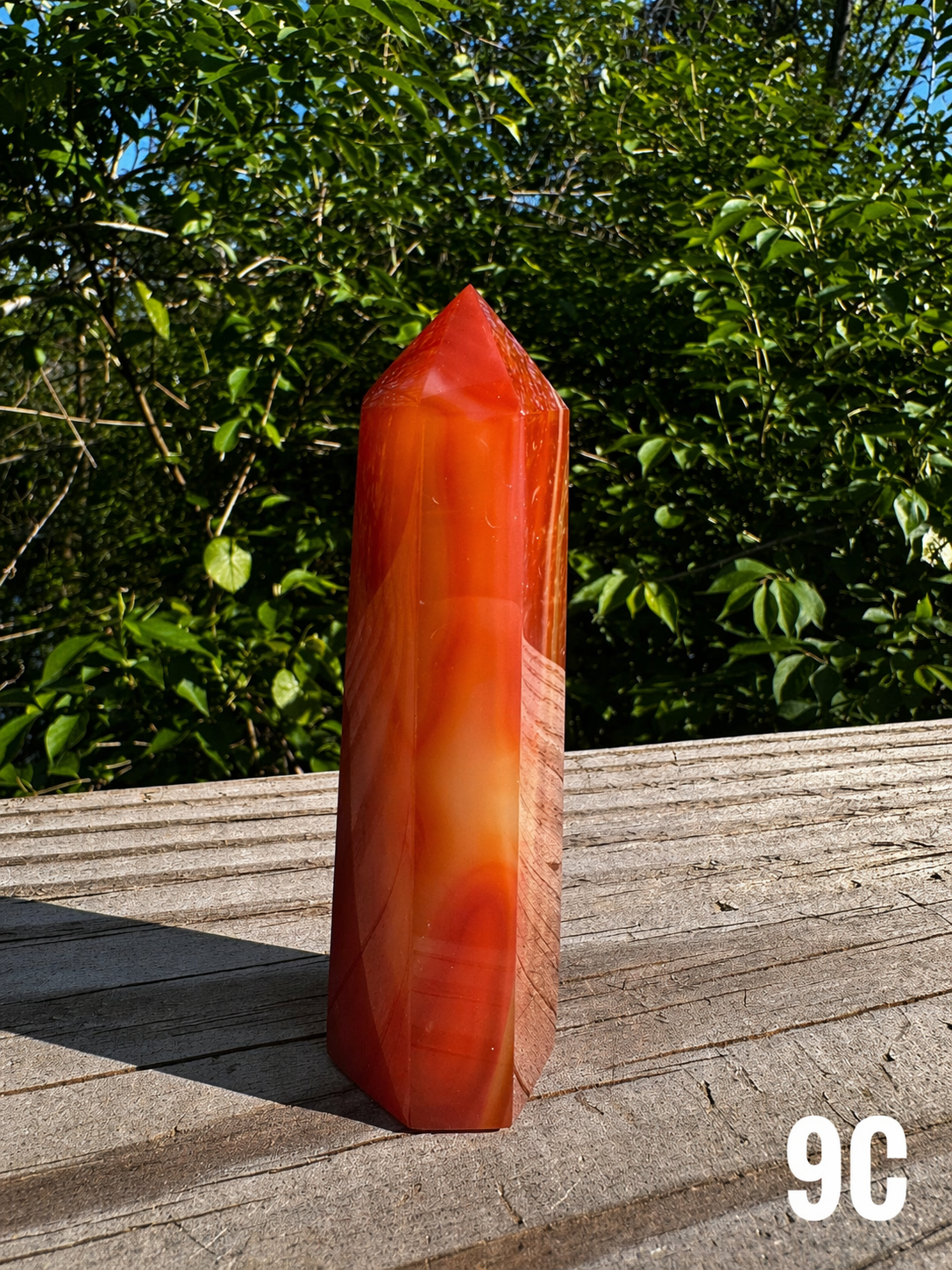 Ember Glow Carnelian Tower