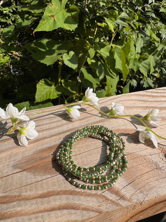 Emerald Elegance Bracelet