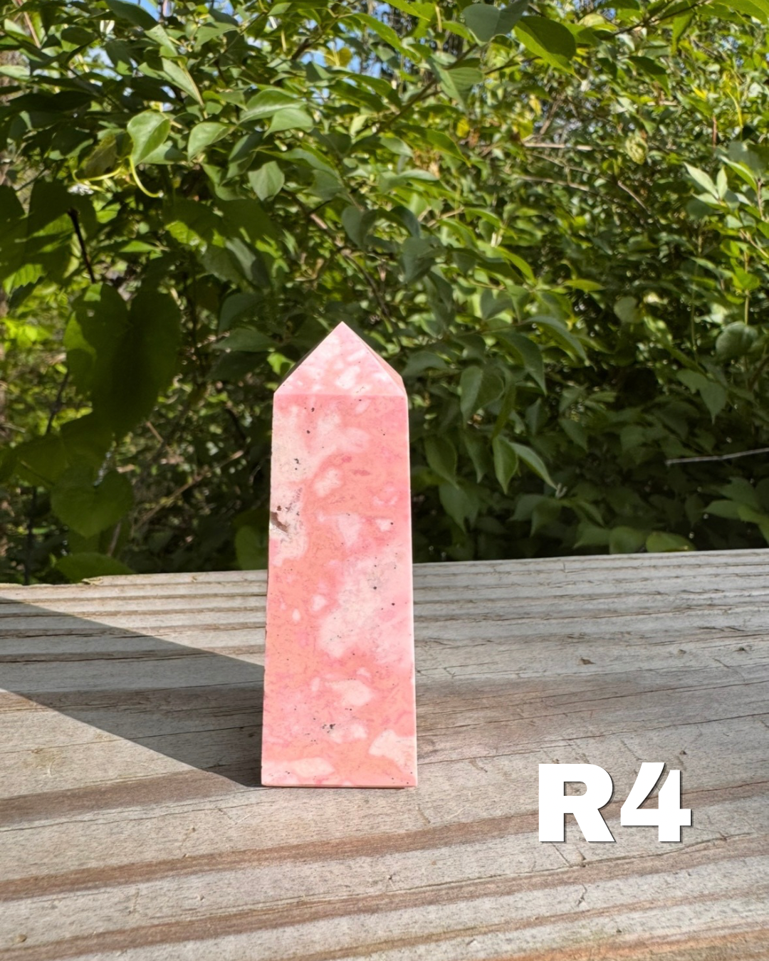 Pink Rhodonite Towers