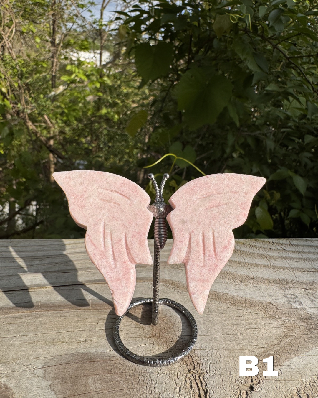 Pink Opal Butterfly